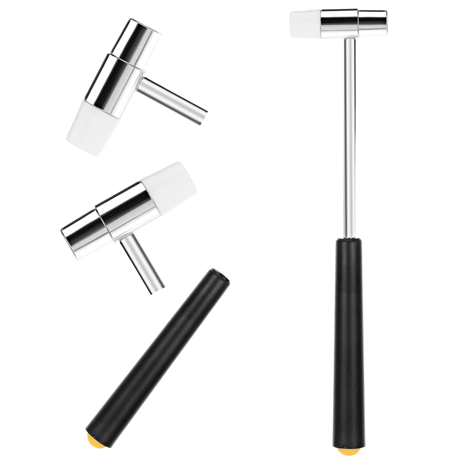 Photo 1 of Mabor Dual Head Small Hammer, Lightweight Mini Hammer, 7.1 Inch Plastic & Metal Head Mallet Mini Jewelry Hammers for DIY Crafts Watches Tuning Woodworking Musical Instruments Supplies