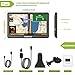 GPS Navigation for Car, 7 Inch HD Touch Screen GPS Navigation System Voice Broadcast Navigation, Free North America Map Updata Contains USA, Canada, Mexico map