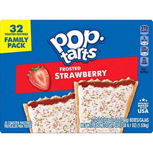 5 Pop+Tarts+Breakfast+Toaster+Pastries+Strawberry