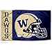 College Flags & Banners Co. Washington Huskies Football Flag Large 3x5
