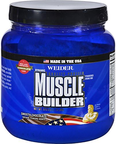 2Pack! Weider Global Nutrition Muscle Builder - Dynamic - Powder - Chocolate - 1.15 lb