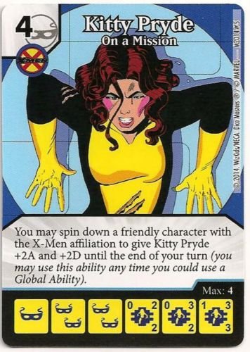 Marvel Dice Masters: Days of Future Past Promo Card: Kitty Pryde - On a Mission
