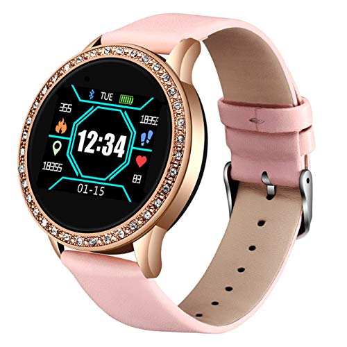 ydsh33 LIGE Smart Watch Women Blood Pressure Heart Rate Monitor Fitness tracker Sport Smart Band Alarm clock reminder Smart wristband,Pink