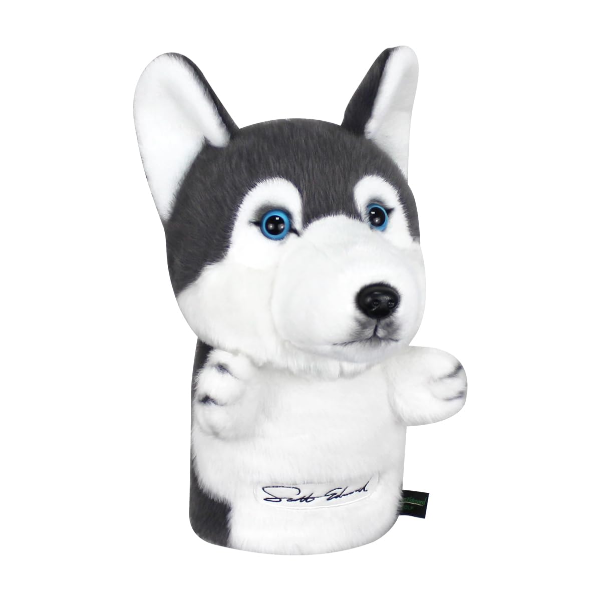Scott Edward Husky Golf Head Cover, Fit Driver Wood(460cc),Plush Fabric, Smooth and Soft Touch Feeling,Animal Shape