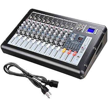 Amazon.com: GTD-Audio 10 Channal 2000Watt Professional Powered Mixer