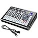 AW 10 Channel Professional Powered Mixer with USB Slot DJ Power Mixing 110V 18.9