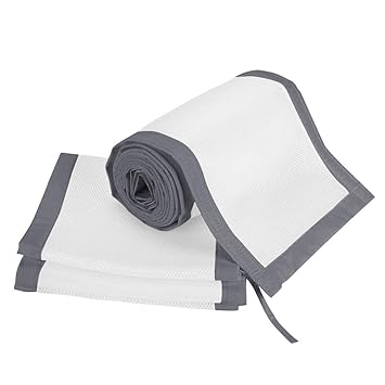 mini crib padded bumper