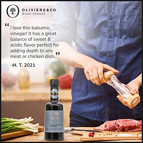 Premium Aged Balsamic Vinegar of Modena by Oliviers & Co Italian