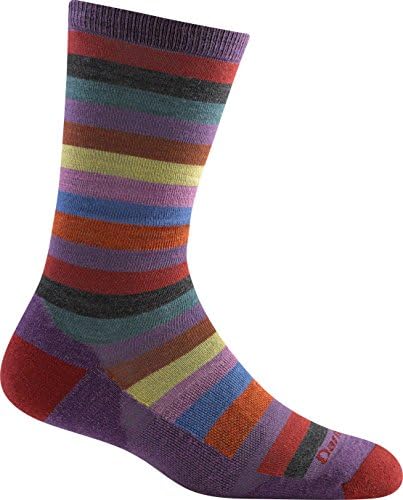 Lightweight 81% Merino Wool Crew Hiking Socks