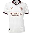 PUMA Men's Soccer Manchester City 23/24 Away Jersey - Celebrating Manchester's Grafters and Crafters, Made with Recycled Material, Keeps You Dry and Comfortable (Small)