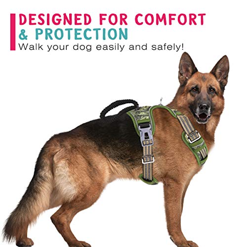 VavoPaw Dog Vest Harness, No Pull Design Pet Soft Padded Reflective