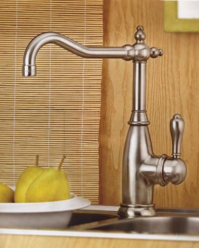 Amazon Com Mico Simone Polished Nickel 1 Hole Bar Kitchen Faucet