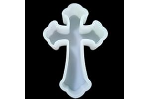【300+ Design Optional】Fuehbur Fancy Cross Freshie Mold, Silicone Epoxy Resin Molds for Car Freshies, Aroma Beads, Soap Mold, Candle Mold, Pendant Mould-Oven Safe