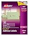 Avery Printable Address Labels with Sure Feed, 1