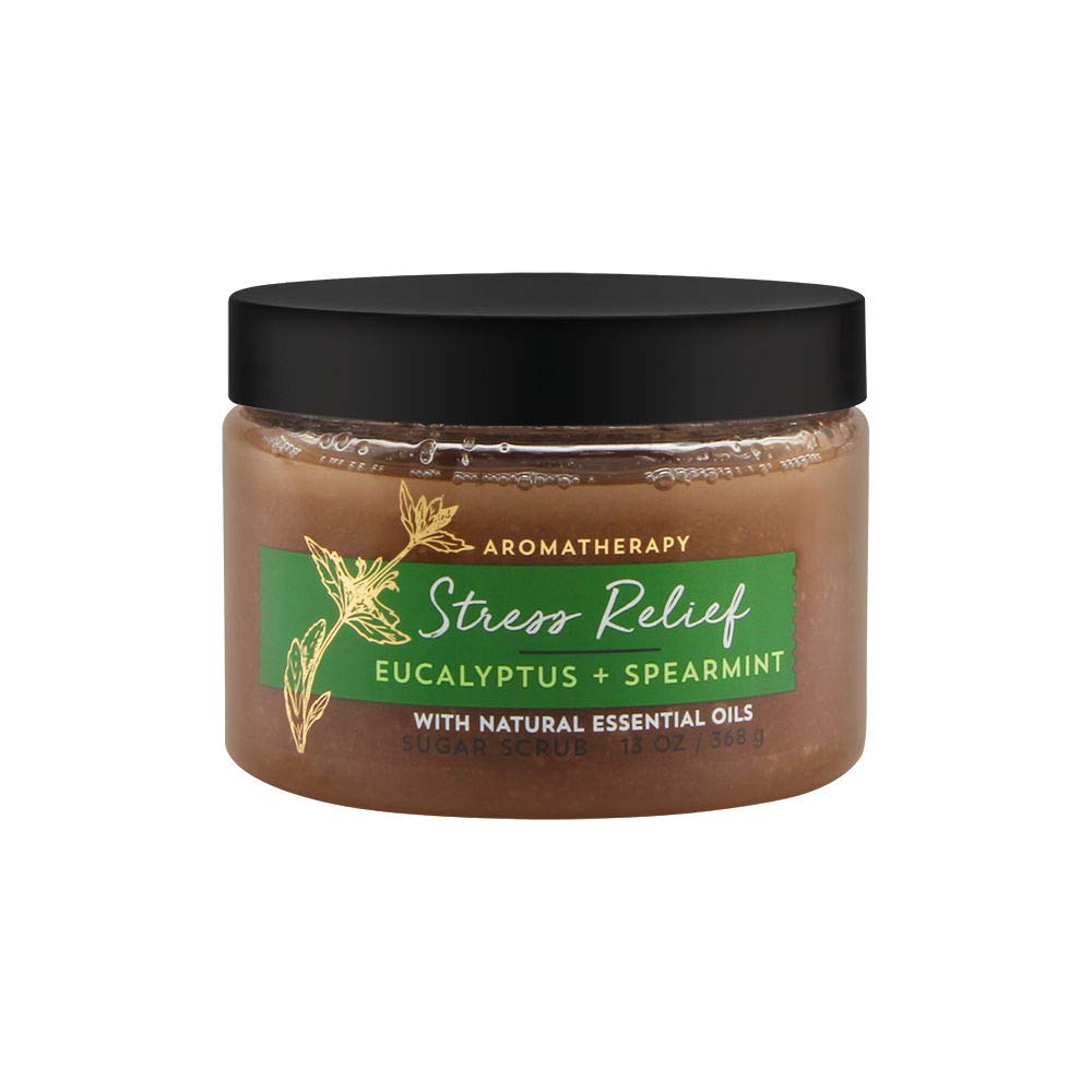 Bath & Body Works AROMATHERAPY Stress Relief Eucalyptus Spearmint Sugar Scrub 368g