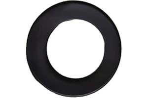 Generic Stove Pipe Trim Collar Black Portable Accessories Heat Resistant Durable Steel