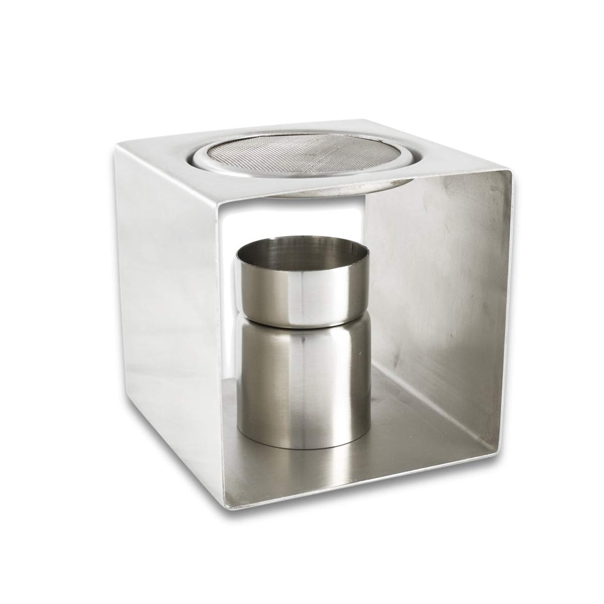 NKLaus Designer Tea Lights Incense Burner Cube Candle Holder Free Standing Modern 2216