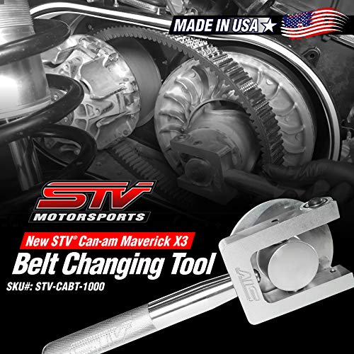 STVMotorsports Can-Am Maverick X3 Belt Changing Tool - Made in The USA (64-inch Wheel Base Width)