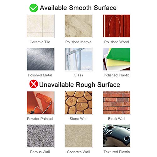 LUXEAR Suction Cup Towel Bar 24IN Powerful Removable Suction Cup Towel Shower Hook Vacuum Removeable Shower Mat Rod Shower Door Adhesive Towel Bar Suction Towel Rack Bathroom Towel Holder Stainless - Thumbnail 5