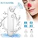 ABODY Blackhead Remover Vacuum, Electric Skin Facial Pore Cleaner Blackhead Vacuum Suction Removal Blackhead Extractor with LED Display and 4 Suction Head for Women Men Face Nose
