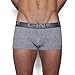 C-IN2 Men's Core Basic Low No-Show Army Trunk, Grey Heather, Large