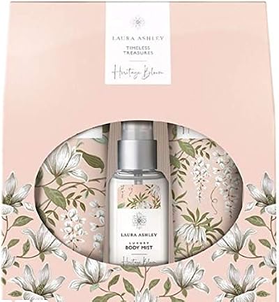 Laura Ashley Timeless Treasures Shower Cream Body Lotion Mist Gift Set New