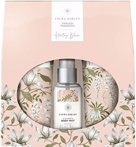 Laura Ashley Timeless Treasures Shower Cream Body Lotion Mist Gift Set New