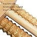 Dual Foot Massager Roller Large, Relieve Plantar Fasciitis, Stress, Heel, Arch Pain - The Original - Shiatsu Acupressure Relaxation. Full Instructions/Reflexology Chart. (Dual Foot)