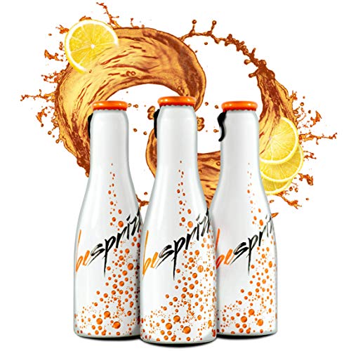 JUST BE Sprizz | Piccolo Wein-Cocktail I Orange + Bitterkräuter Mix Aperitif (Sprizz, 12 x 0,2l)