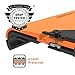 MORPHEUS LABS M4s iPhone 8 Plus/iPhone 7 Plus Bike Kit, Bike Mount & iPhone 7 Plus Case, Cell Phone Holder for Apple iPhone 7Plus/iPhone 8Plus, Safe Bicycle Phone Mount, Bicycle Holder [Orange]