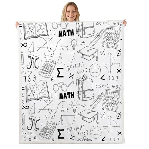 Math Equation Blanket 40"x50
