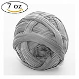 QICI 200g/7 oz Natural Gray Wool Roving Fiber Spin For Needle Felting Hand Spinning DIY