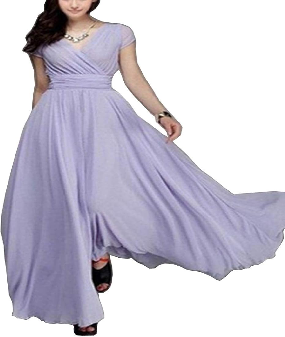 light purple flowy dress