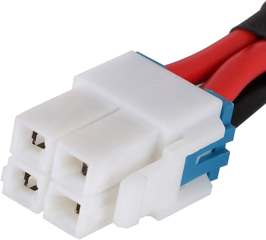 TengKo 1M 4-Pin 12 AWG 12V 3A DC Power Supply Cable Short Wave Power Supply Cord Cable Adapter for Yaesu FT-450D FT-891 FT-991 Kenwood TS-480SAT TS-590SG TS-890s Icom IC-7000 IC-7100 IC-7610 IC-7300 - Image 4