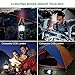 Xynover LED Camping Lantern Rechargeable,1000LM, Easy to Carry with 5 Ligth Modes, IP44 Waterproof Battery Powered Perfect for Power Outages for Power Outages, Hiking, Campsites, Emergencies(1Pack)