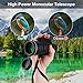 12X50 Monocular Telescopes,SGODDE Optics High Powered Monocular Scope with Retractable Eyepiece and Multi Coated Optical Glass Lens,Single Hand Focus with Compass Waterproof,BAK4 Prism Lens Outdoors