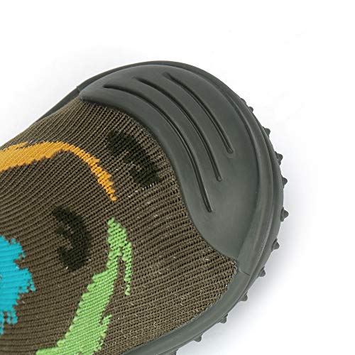 image for iEndyCn Baby Socks with Rubber Soles Children Non-slip Breathable Todd