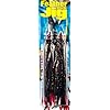 Boone-Feather-Trolling-Jig-Pack-of-2-RedBlack-4-Inch