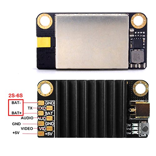 Readytosky 5.8Ghz 48CH VTX 25mW/200mW/600mW Switchable FPV Video Transmitter for FPV Racing Drone