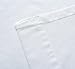 MIUCO 2 Panels White Curtains Grommet Textured Solid Sheer Curtains 63 Inches Long for Living Room (2 x 54 Wide x 63