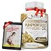 Pumpkin Seed Oil - 100% Cold Pressed Pure 1000mg Extraction - Best for Hair Growth, Younger Looking Skin & Face, Bladder Control Supplement, 60 Softgels