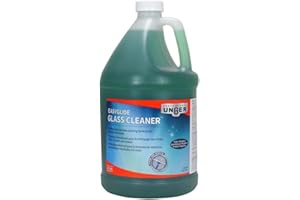 Unger Professional Streak-Free EasyGlide Glass Cleaner Concentrate, 1 Gallon – Ammonia-Free, Makes 100 Gallons of Solution, Safe for Tinted Windows, LOW-E Glass, Windshields & Mirrors