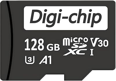 Digi-Chip 128GB Micro SD Card Class 10 UHS-1 for Instax Mini Evo LiPlay SQ20