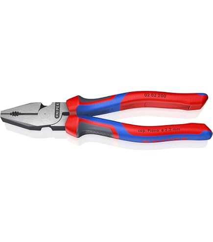 KNIPEX 02 02 225 SBA Comfort Grip High Leverage Combination Pliers