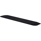Silver Spring Solid Rubber Threshold Ramp, 1,500 lb Capacity, 1/2 in Rise | Mobility use, indoor, outdoor, durable