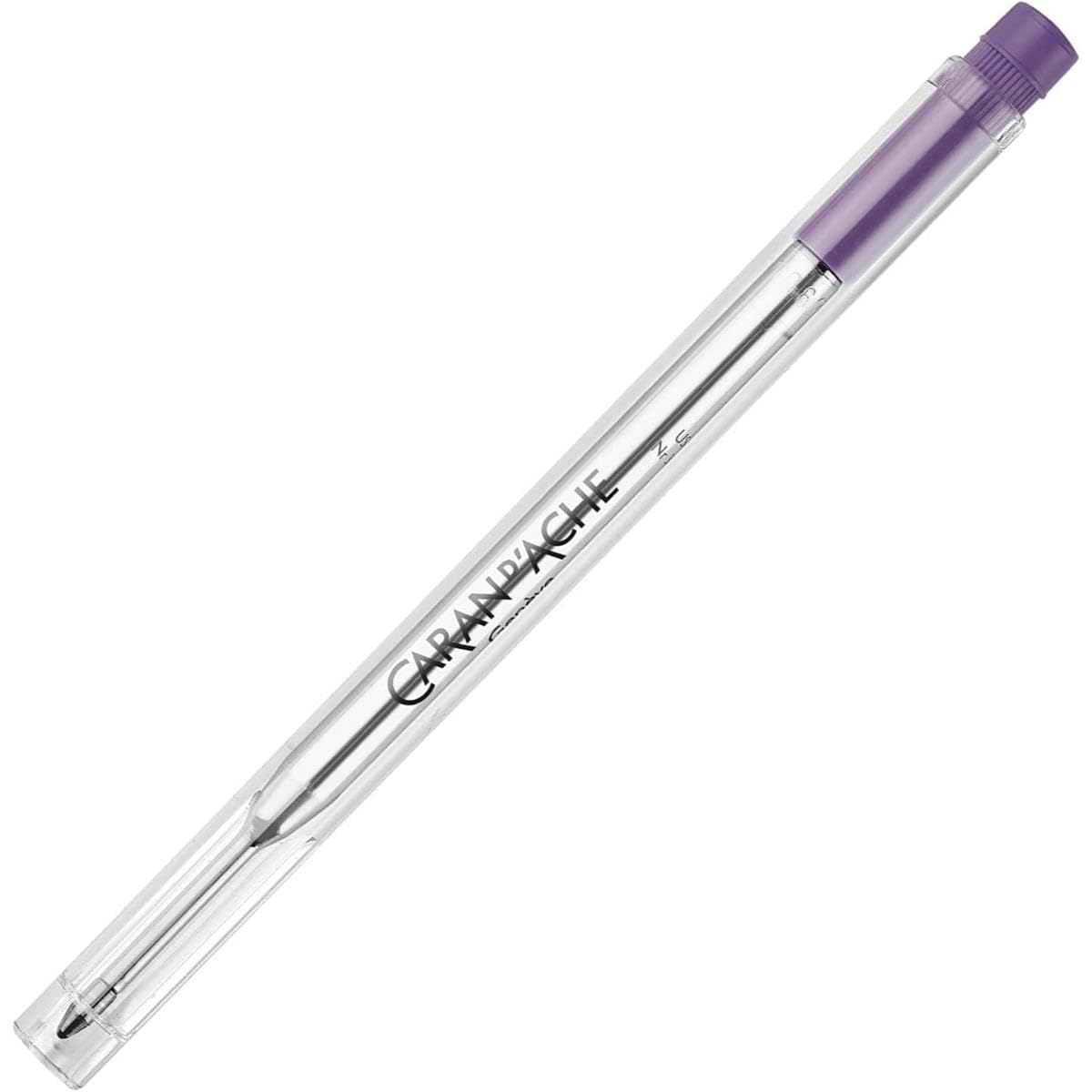 Caran d'Ache Goliath 8.421.111 Medium Ballpoint Pen Refill Purple Length 12.3 cm Diameter 0.9 cm
