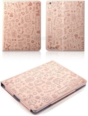Magic Girl Cute lovely Little Witch Flip Pouch Cover PU Leather Magnetic Stand Cover Case Skin for Samsung Galaxy Tablet Tab Ipad Mini ROSE (Samsung Galaxy Note 8 8.0" N5100/N5110 Tab Tablet, Pink)