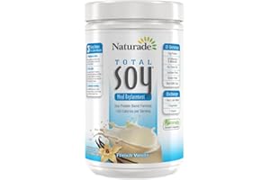 Naturade Total Soy Protein Powder - 13g Protein & 150Cal per Serving - Non-GMO Soy - 0g Trans Fat - Lactose & Gluten Free - French Vanilla 13 Serving