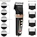 Hair Clippers for Men, ETEREAUTY Cordless Hair Clippers Grooming Kit with Titanium Ceramic Blade, LCD Display, 3 Adjustable Speeds