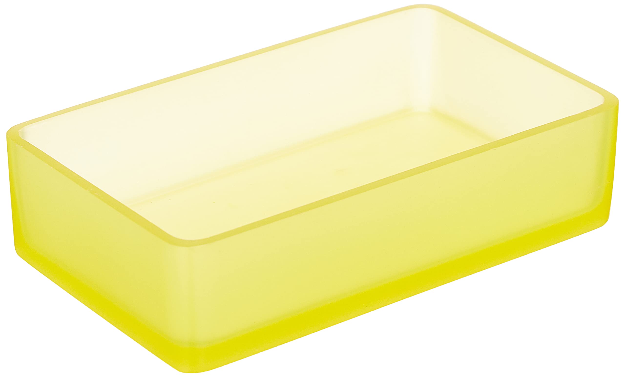 Spirella Desktop Accessory Galaxy Small Box Lemon 1209718, White, Standard